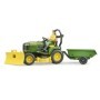 Bruder - Tractor Cu Remorca John Deere Si Gradinar Bruder - 4